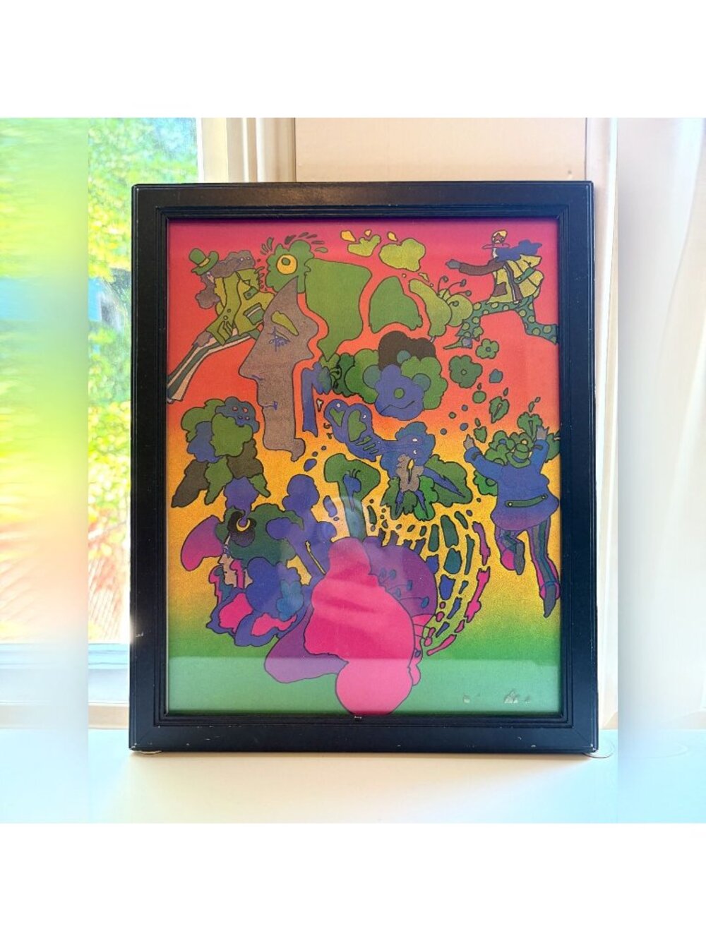 Peter Max American Cancer Society Anti-Smoking Campaign Art Print Psychedelic 19
